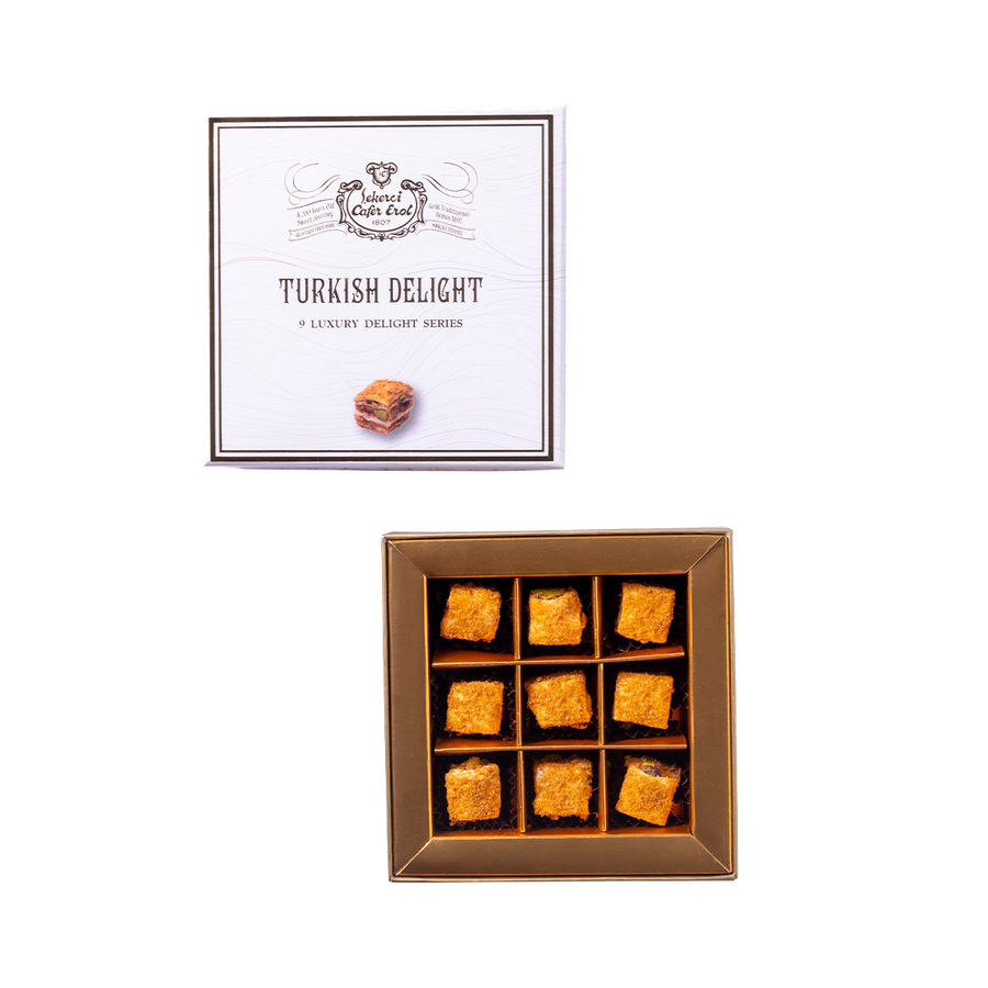 Luxury Series Square Lotus Turkish Delight 115 G.