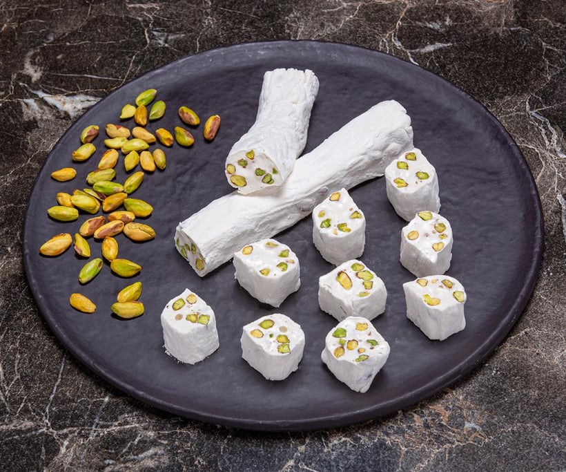 Rich Milky Pistachio Wick Turkish Delight 1 kg.