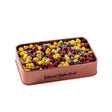 Mixed Fruit Dragee in Bronze Tin Box 300 G.