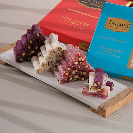 Mixed Roving Turkish Delight with Pistachio 700 G. — view 2