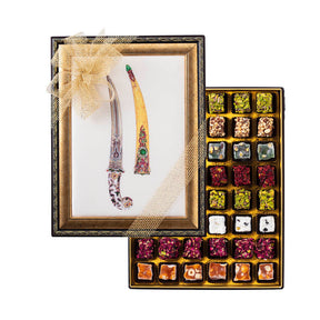 Mixed Turkish Delight - Ottoman Knife Gift Box