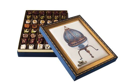 Mixed Special Turkish Delight in Ottoman Object Gift Box — view 2