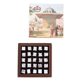 Podwójnie prażone pistacje Turkish Delight w osmańskim pudełku upominkowym