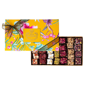 Patterned Cardboard Box Turkish Delight 750 G.
