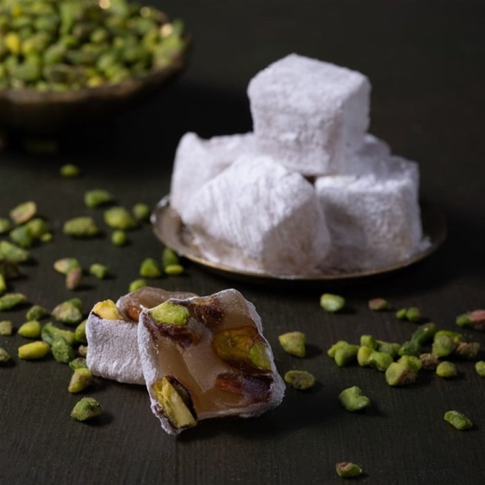 Hiteles és kézműves pisztácia török finomság 500 G.