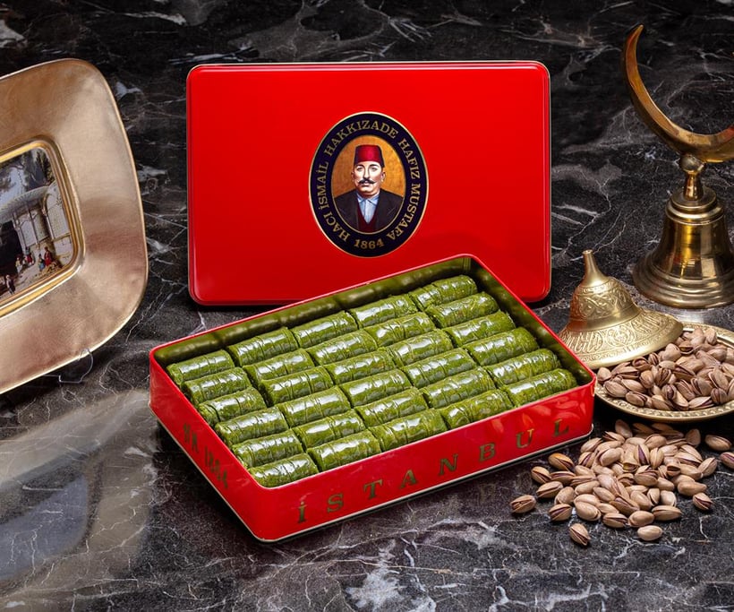 Baklava z pistacjami - średnie pudełko