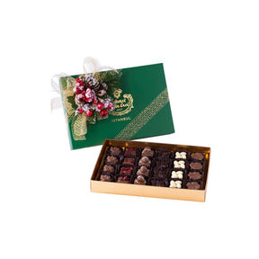 Premium Special Chocolate in Green Medium Box 24 Pieces
