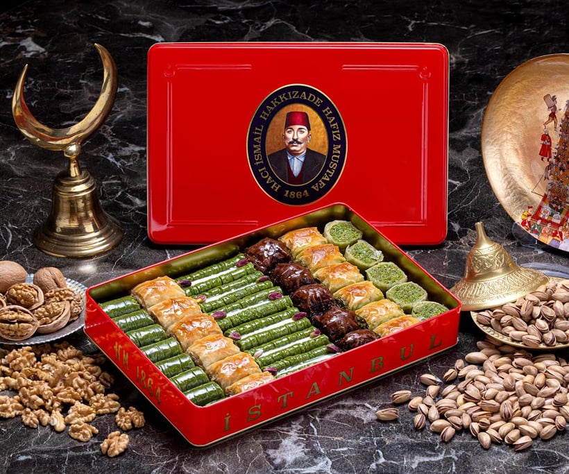 Mieszana baklava Gourmet Premium - duże pudełko