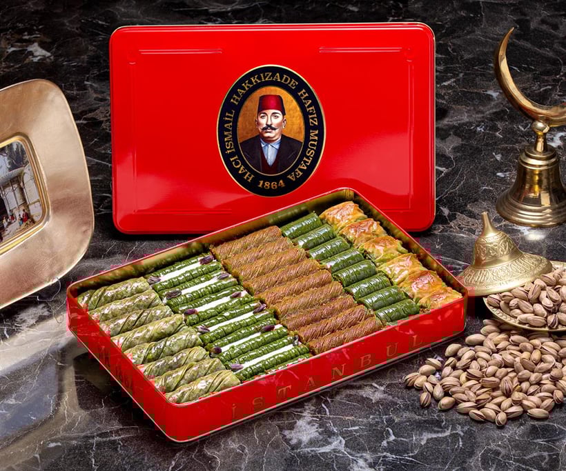Gourmet Premium Mixed Pistachio Baklava - duże pudełko XL