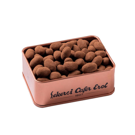 Premium Princess Pistachio Dragee in Bronze Tin Box 150 G.