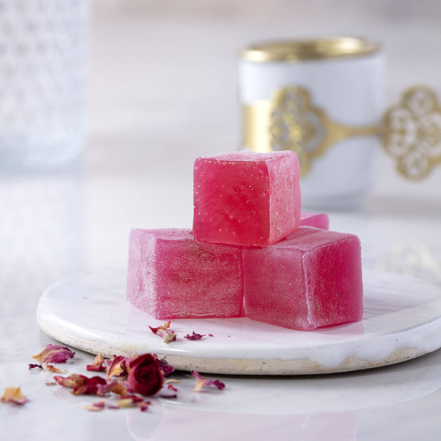 Premium Rose Flavored Turkish Delight 1 kg.