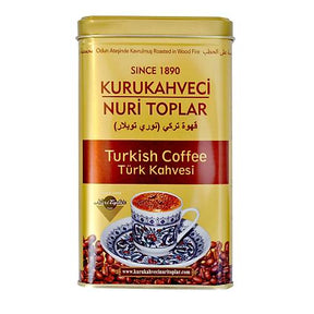 Premium Finely Ground Turkish Coffee in Tin Box - 300 G.