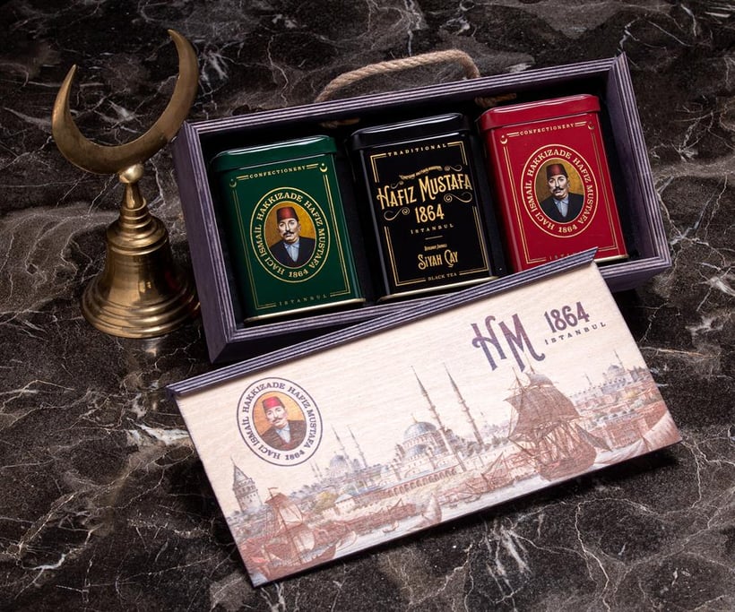 Turkish Black Tea, Pomegranate & Apple Tea Set