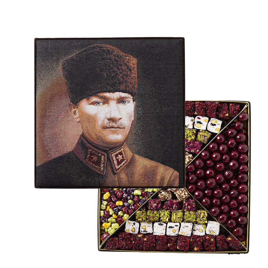Delizie Speciali Turche E Draghetti Nella Tessitura Di Arazzi Mustafa Kemal Ataturk 2 Kg.