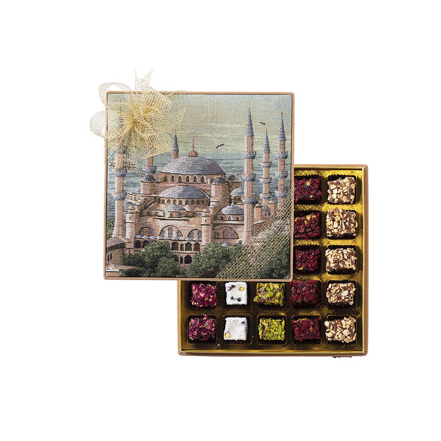 Különleges kézzel készített török gyönyör a gobelin szőtt Hagia Sophia-ban