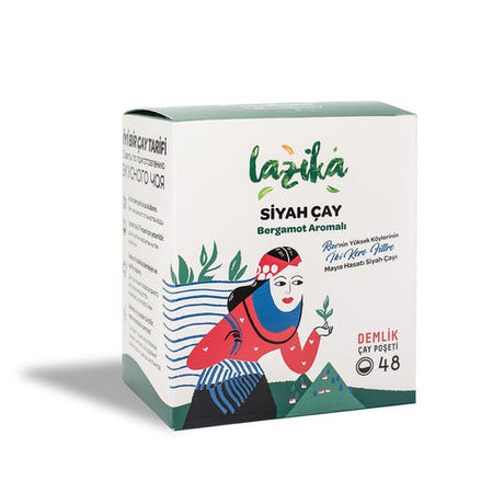 Teapot Black Tea Bags with Bergamot 48 Pieces
