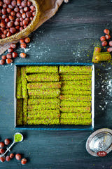 Pistachio Rolled Fruit Leather Nutty Pestil 1 Kg. — view 2