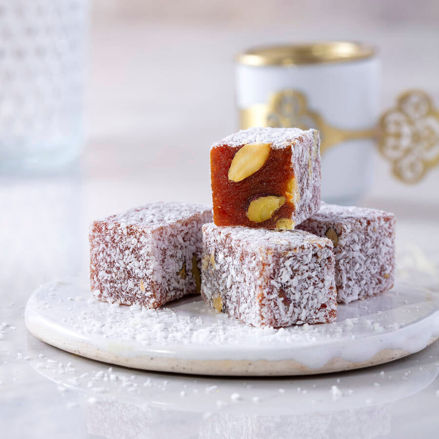 Authentic Cezerye and Pistachio Turkish Delight 1 Kg.