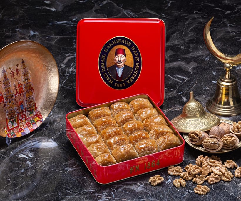Gourmet Walnut Baklava - Małe pudełko