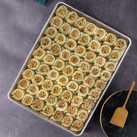 Walnut Burma Baklava 1.9 Kg. Tray — view 2