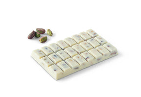 Premium Quality Pistachio White Chocolate Tablet 95 G.