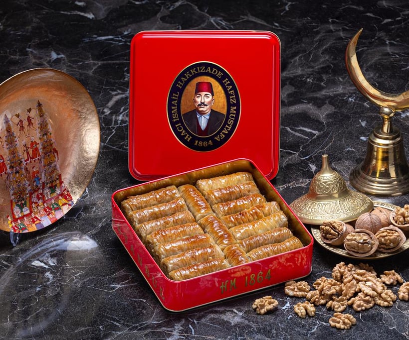 Gourmet Żółta Birma z orzechami włoskimi - małe pudełko