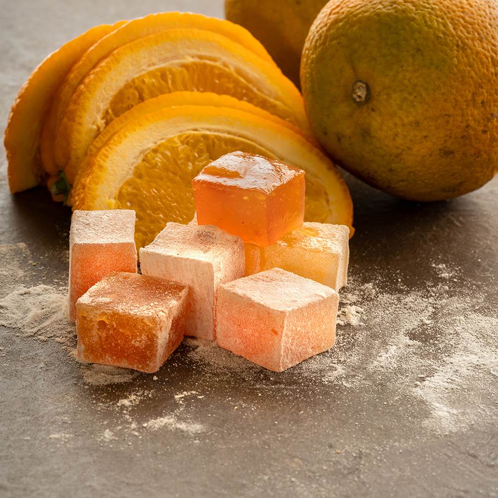 Rose, Orange, Mint & Lemon Mixed Turkish Delight Box 500 G. — view 2