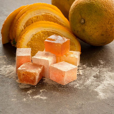 Rose, Orange, Mint & Lemon Mixed Turkish Delight Box 500 G. — view 2
