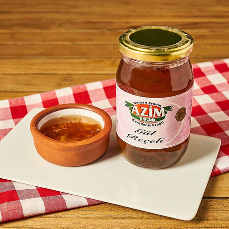 Organic and Floral Rose Jam 450 G.