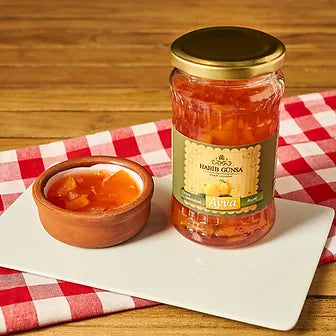Naturalne przetwory owocowe na śniadanie Organiczny dżem z pigwy 460 G.