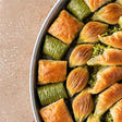 Assorted Special Mixed Tray Baklava 2.2 Kg. — close-up